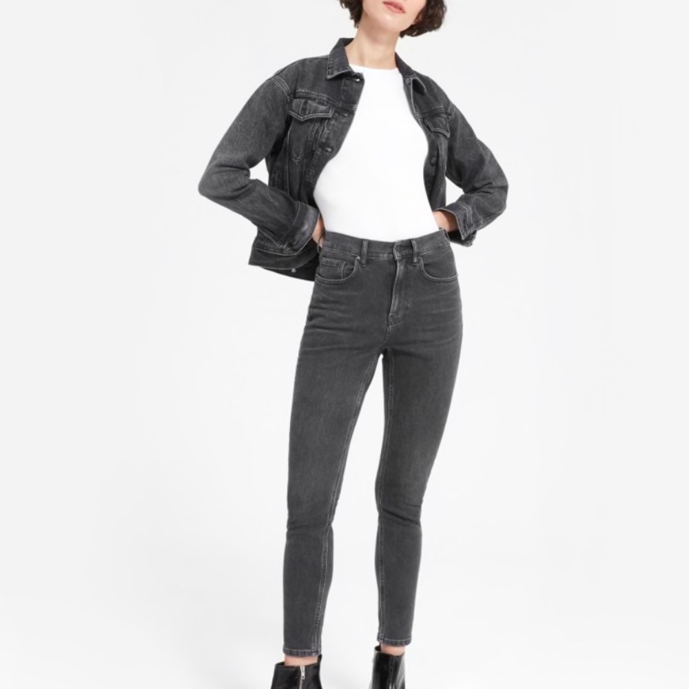 Everlane The High-Rise Skinny Jean Ankle Cut